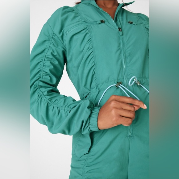 Fabletics Pants - Fabletics teal jumpsuit